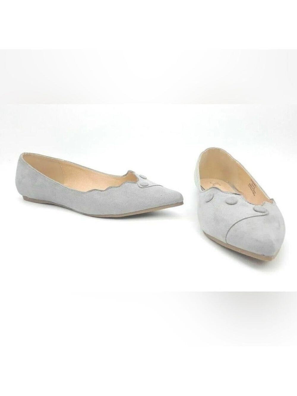 NIB Journee Collection Mila Pointed Toe Slip On Ballet Flats